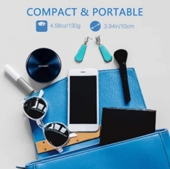 🌟 NWT - Compact LED (Rechargeable) Makeup Mirror - Picture 5 of 5